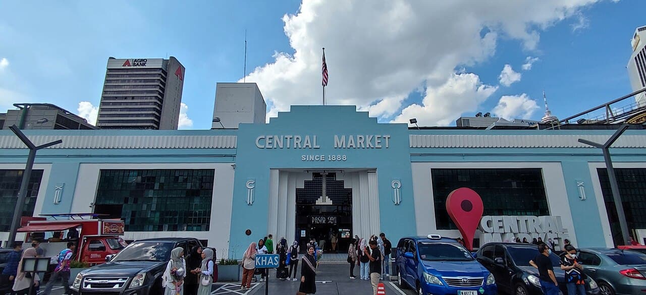 Central Market Kuala Lumpur near Petaling Street